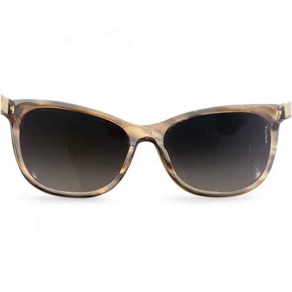 Authentic CHANEL Brown Tortoise Frame Wayfarer Cat-Eye Sunglasses 5185 main image 5